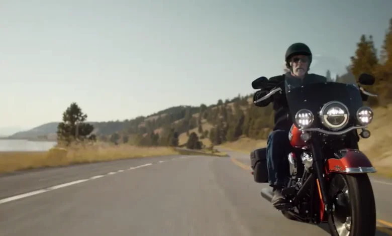 Solar-Powered Harley Davidson Motorcycle