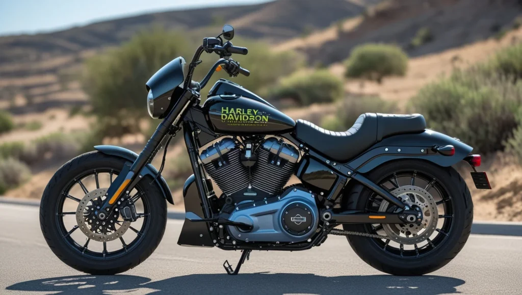 Solar-Powered Harley Davidson Motorcycle