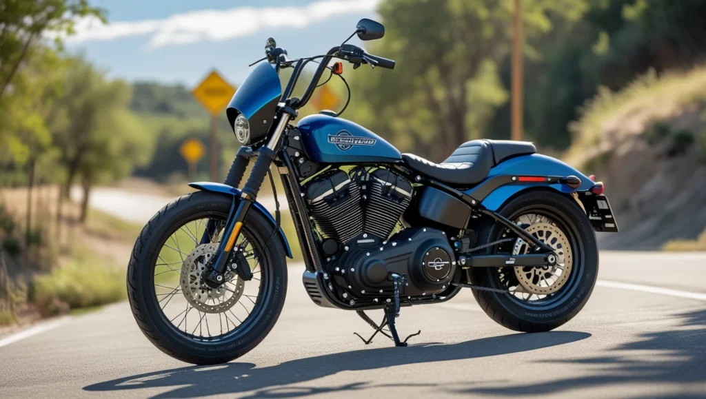 Solar-Powered Harley Davidson Motorcycle