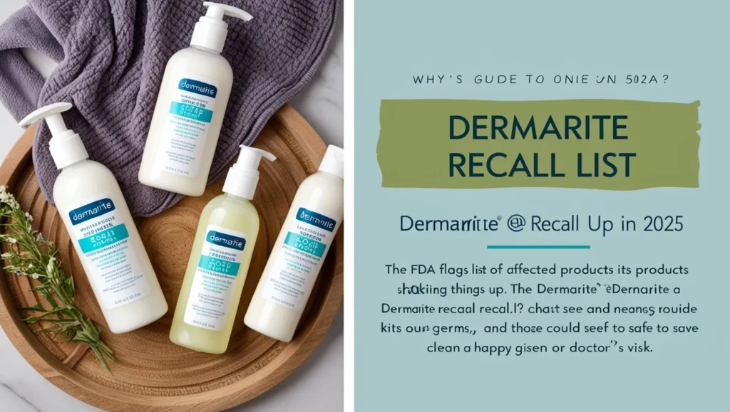 Dermarite recall list